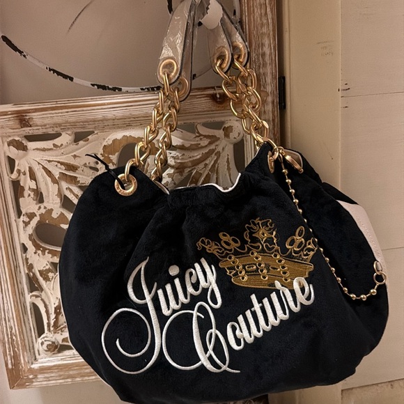 💗Juicy Couture Black and Gold Bag Set🩷 - Picture 2 of 16